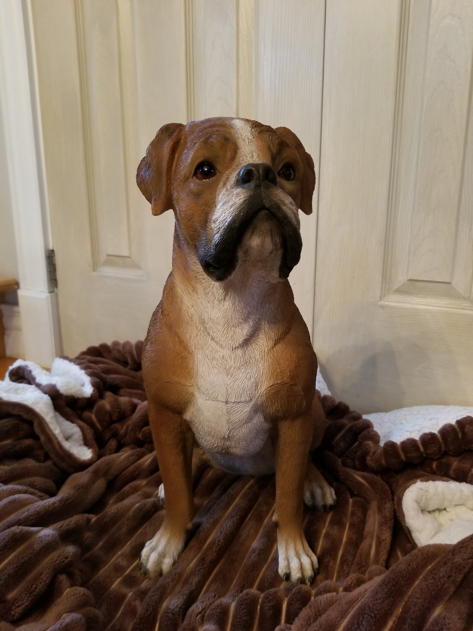 boxer dog statue for sale