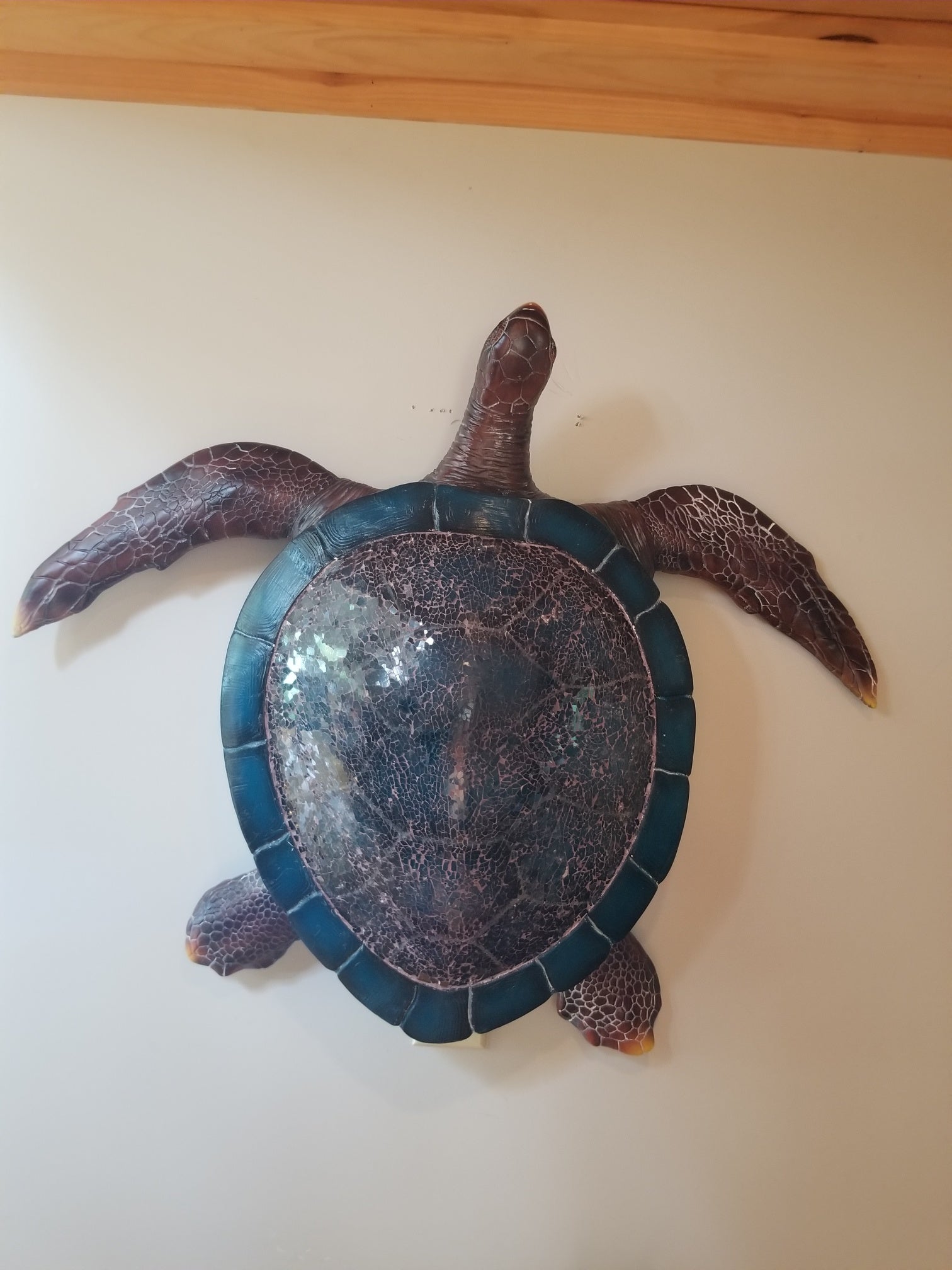 buy a turtle wall statue at auction
