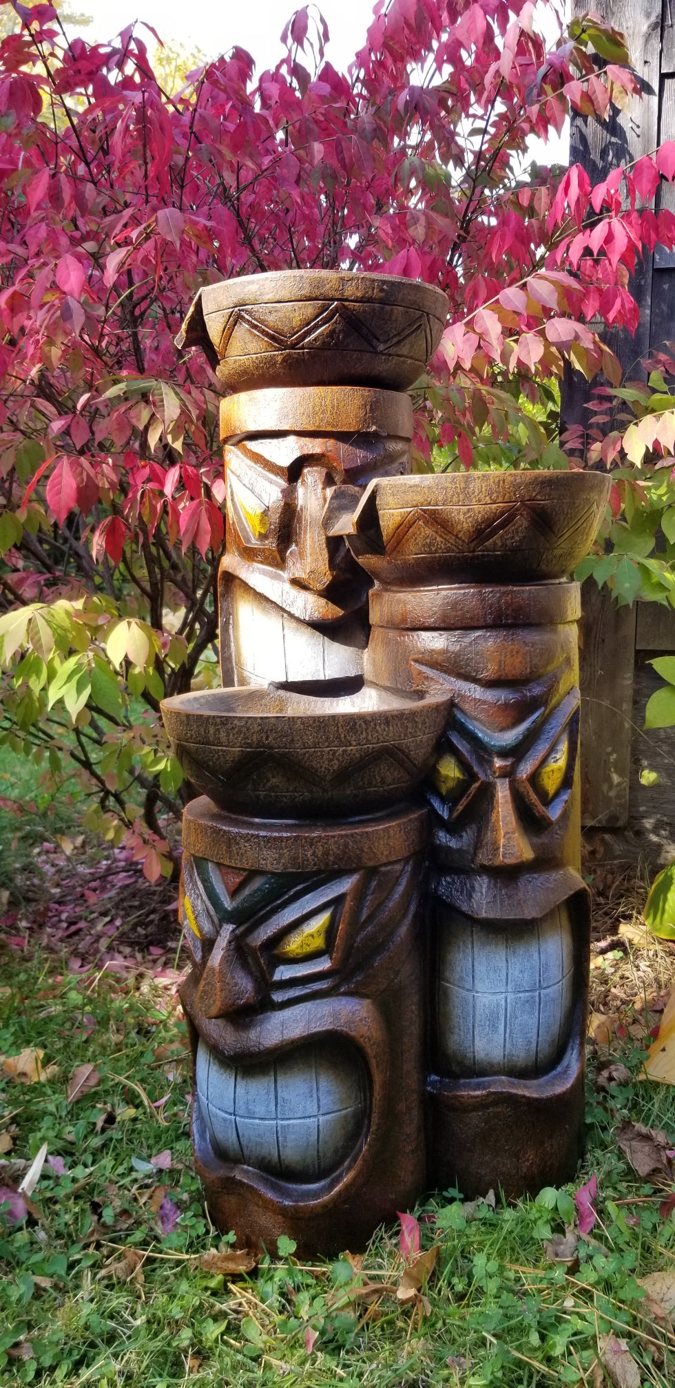 buy a tiki fountain at auction