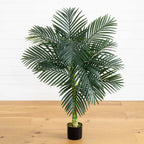 4 foot golden cane palm artificial tree for sale