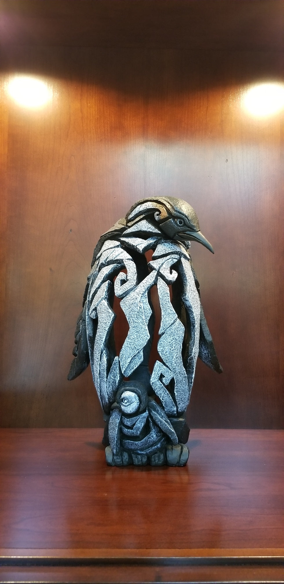 buy a penguin bird statue at auction