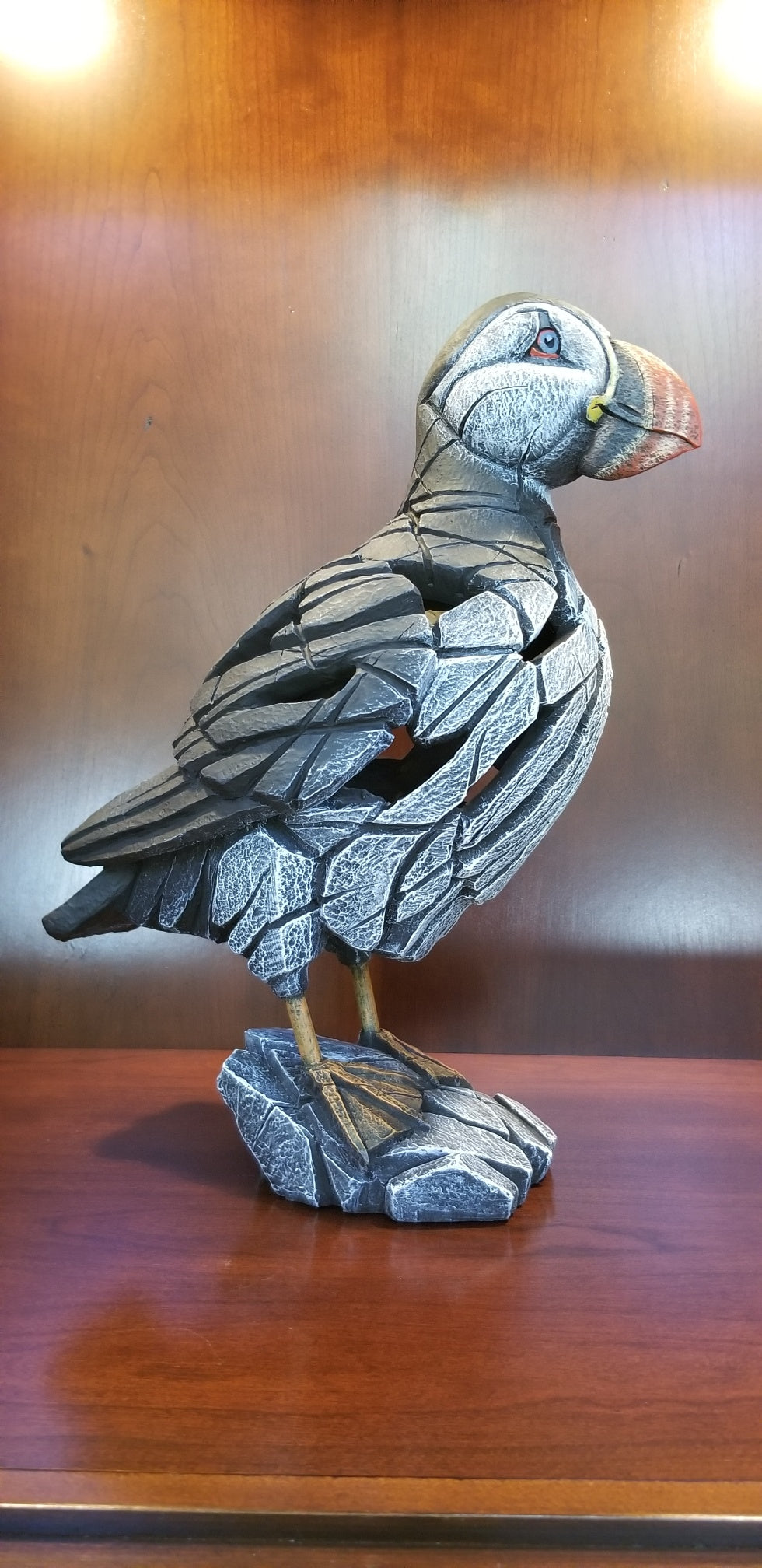buy a puffin bird statue at auction