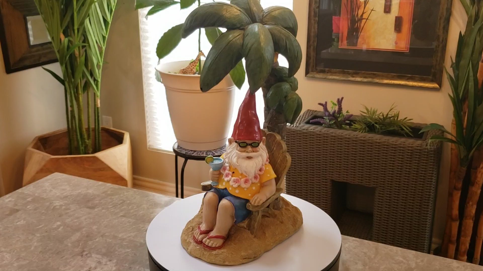 Auction for sale beach gnome statue