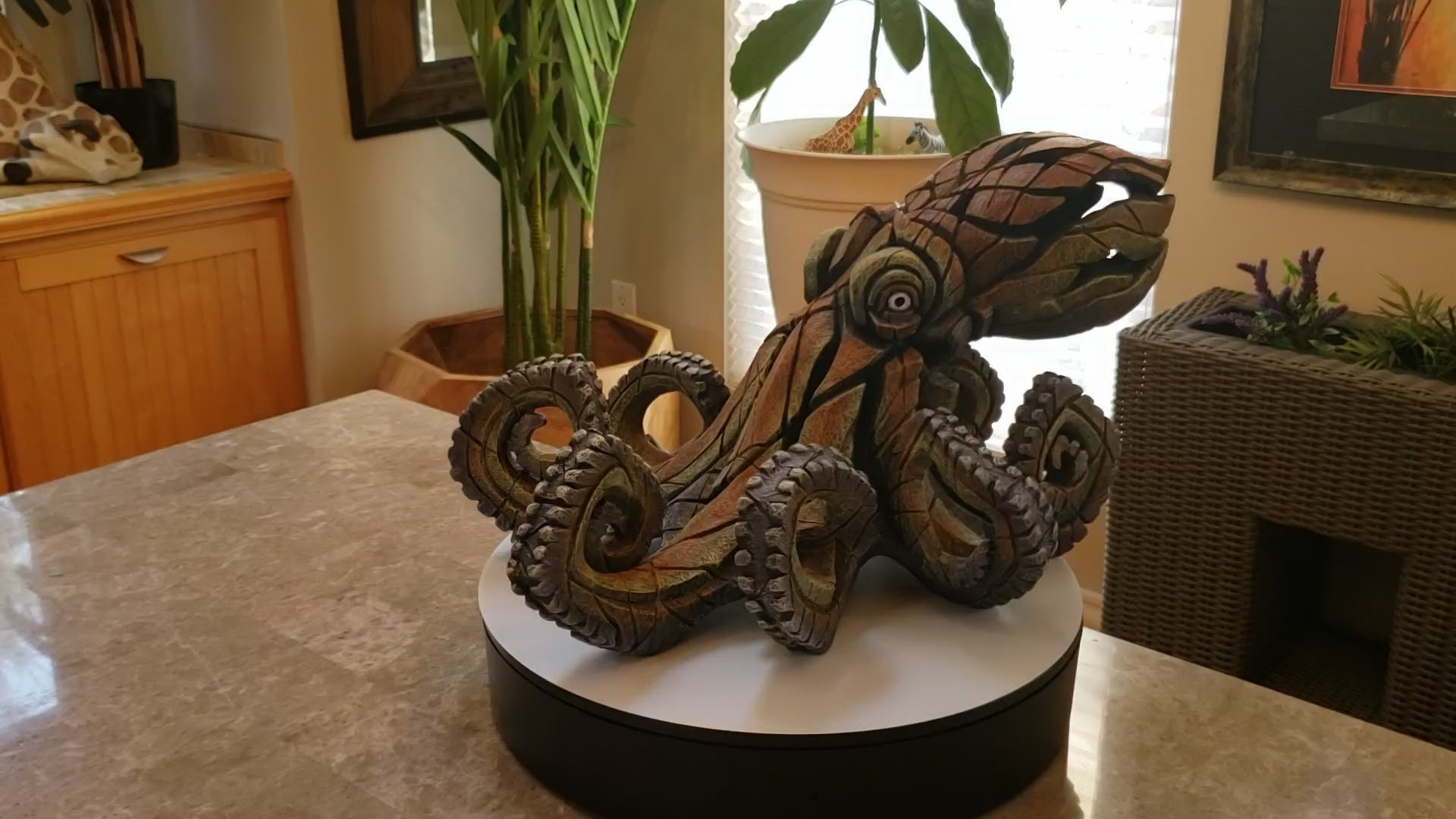 Auction for sale luxury octopus statue