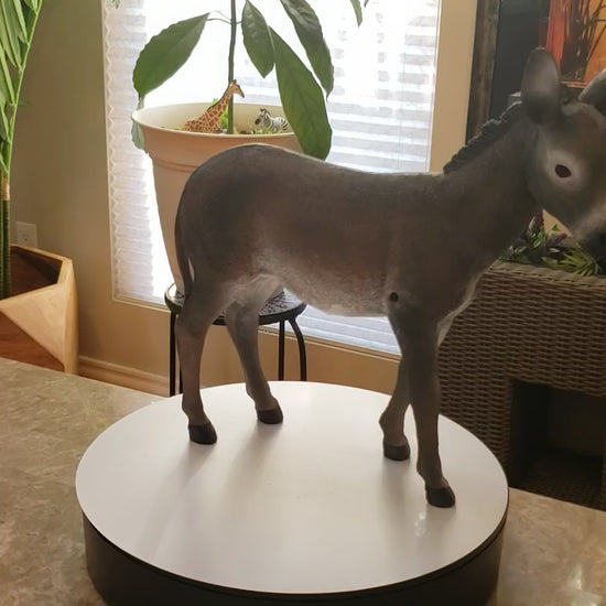 Auction for sale donkey statue