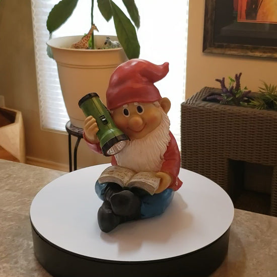 Auction for sale reading gnome statue