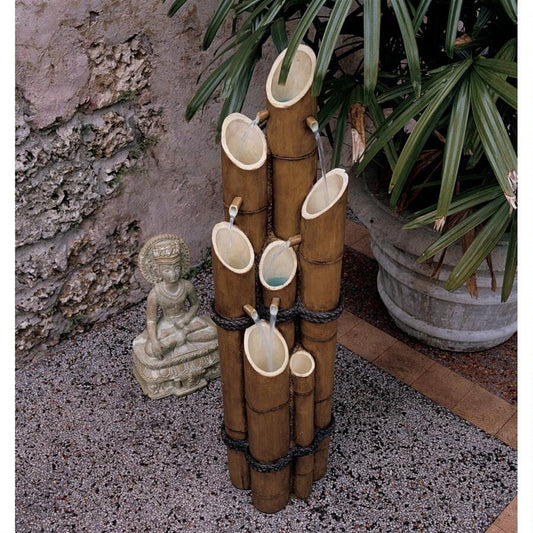 Cascading bamboo fountain for sale