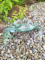 medium bronze crab statue for sale
