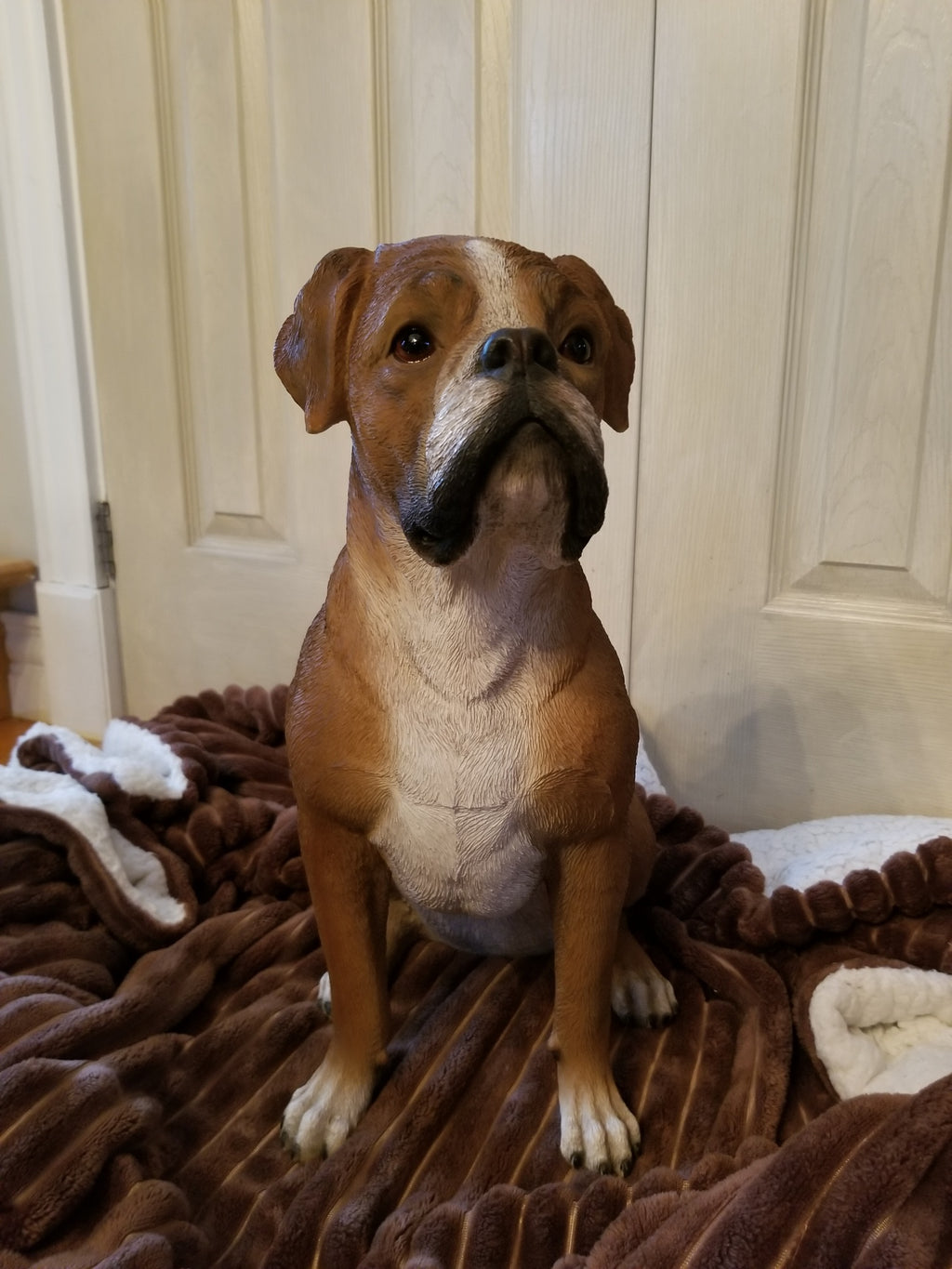 boxer dog statue for sale