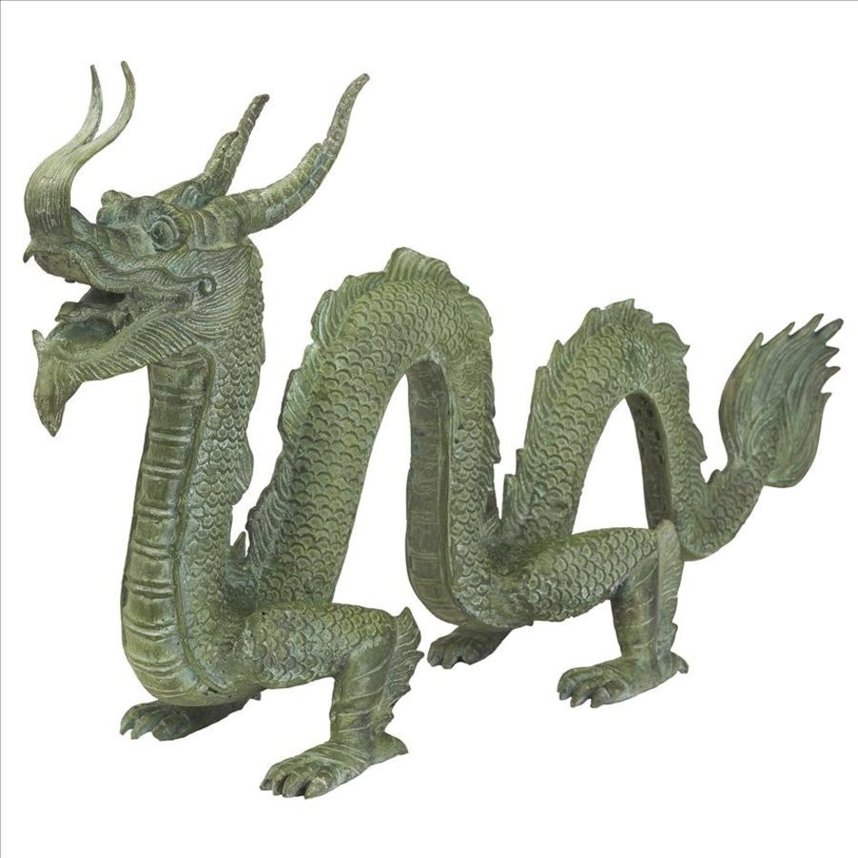 large bronze dragon statue for sale
