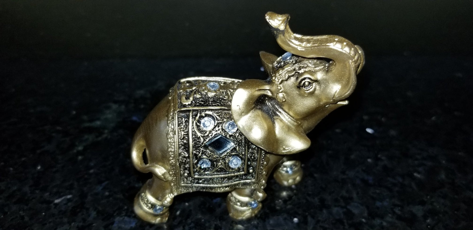 jeweled elephant ornament for sale