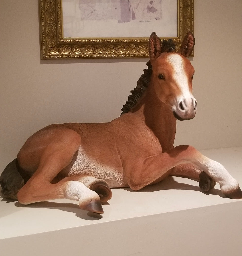 horse statue colt for sale