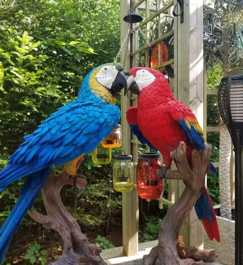 macaw statues for sale