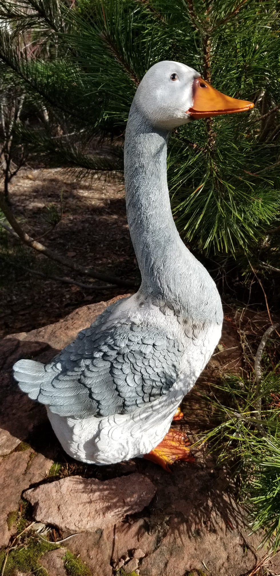 motion sensor goose statue for sale