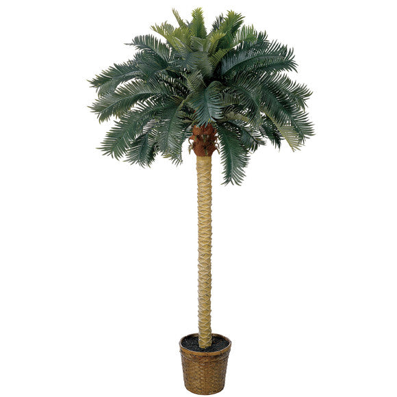6 foot artificial sago palm tree for sale