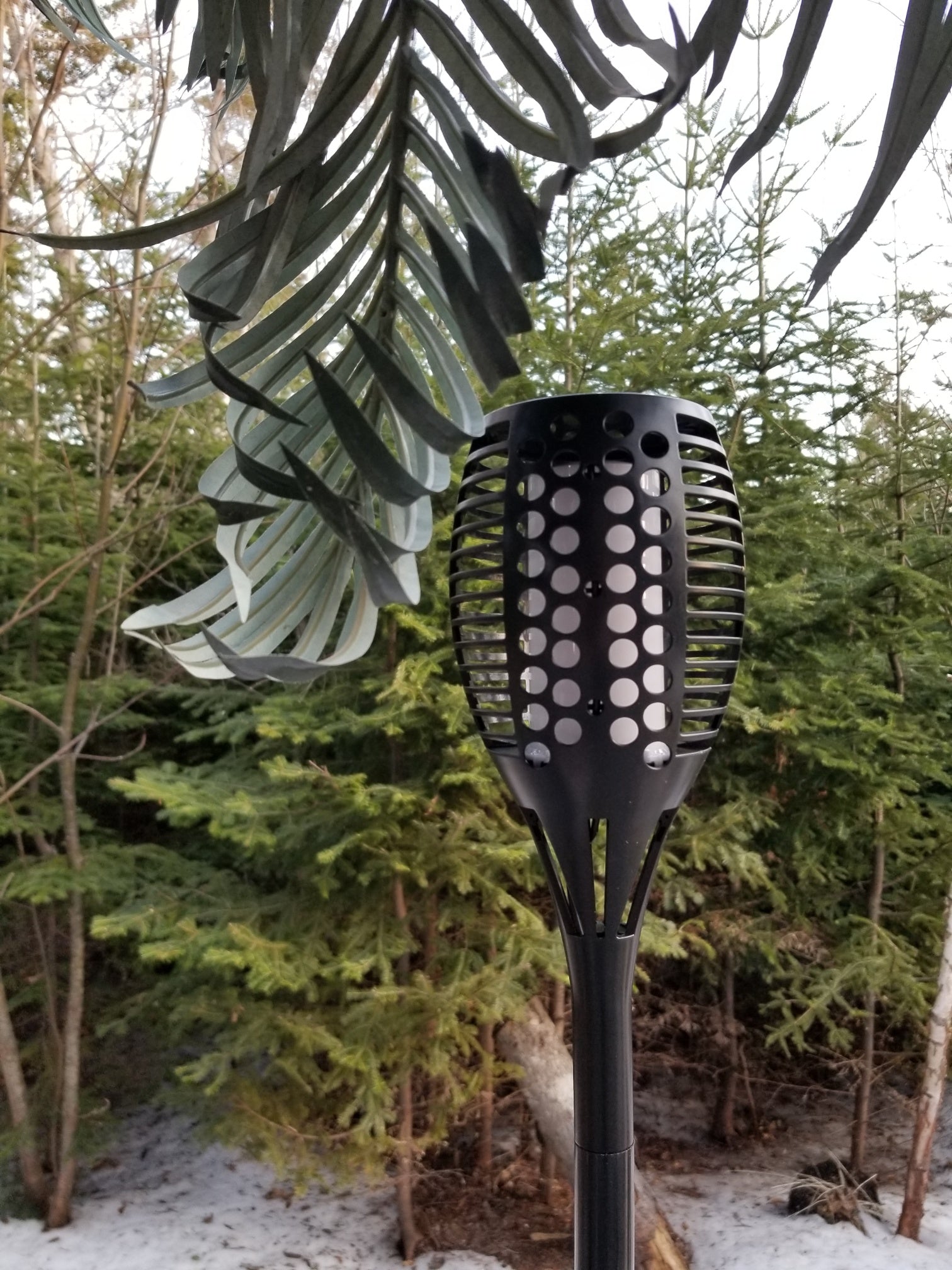 outdoor solar torch for sale
