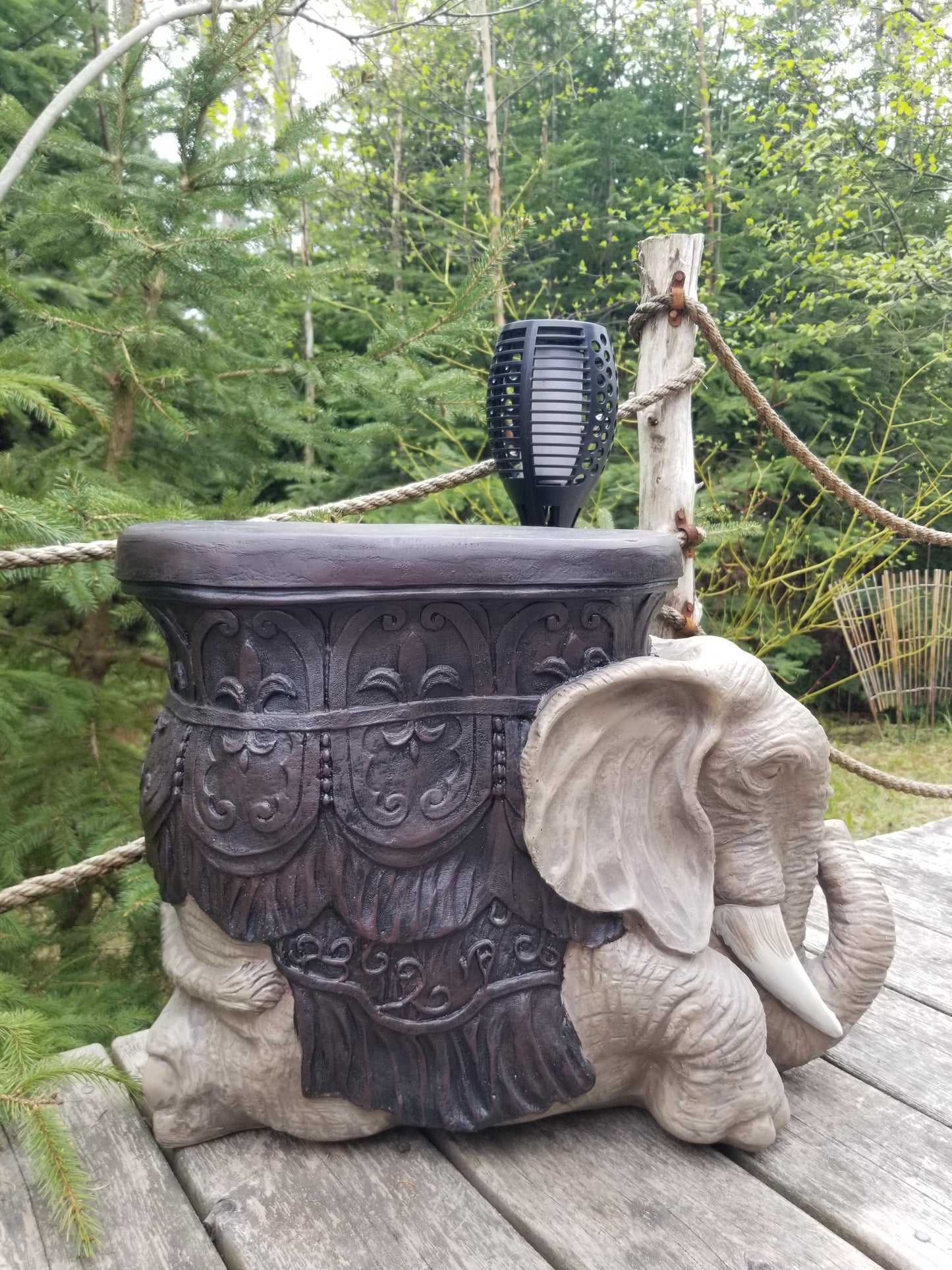 elephant side table for sale