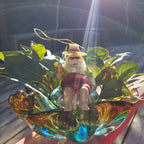 tropical santa ornament for sale