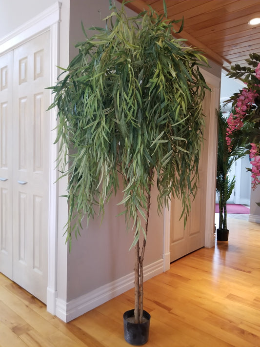 7 foot weeping willow artificial tree for sale